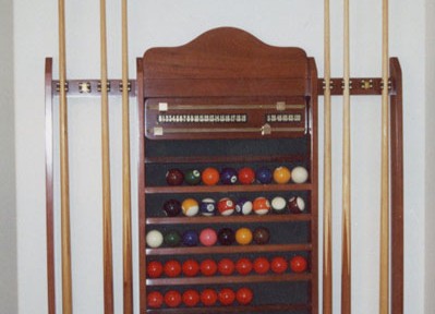 Cue Racks & Lights billiard table by Thompson Billiard Tables, view 4 of 5