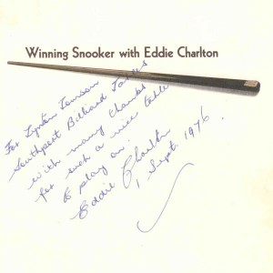 Eddie Charlton billiard table by Thompson Billiard Tables, view 4 of 4