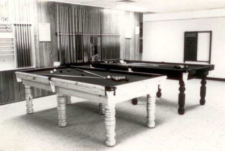 The old School billiard table by Thompson Billiard Tables
