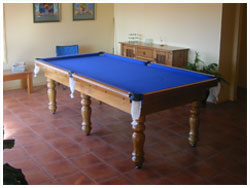 Princess Billiard Tables built by Thompson Billiard Tables