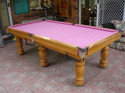 Recloths and Resprays billiard table by Thompson Billiard Tables, view 6 of 6