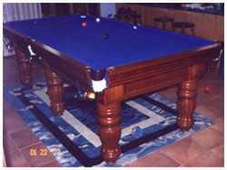 Royal Deluxe Billiard Tables built by Thompson Billiard Tables
